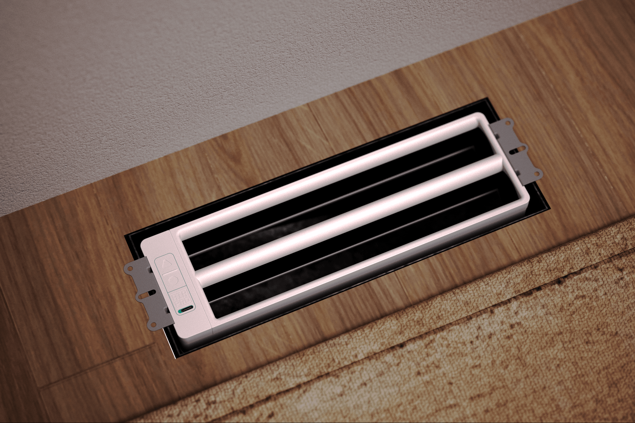 Smart vent installation